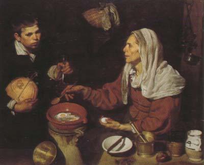Diego Velazquez Old Woman Frying Eggs (df01) Sweden oil painting art